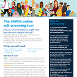 BAPEN Self Screening Tool PDF